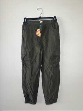 Hayden Girls Olive Green Cargo Jogger Pants